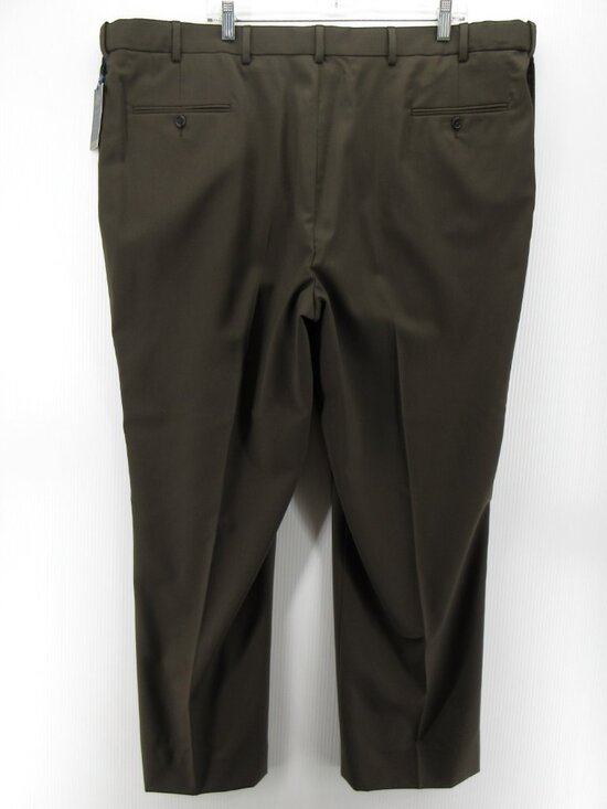 Hart Schaffner Marx Pants 46L Wool Performance Comfort Chicago Fit NEW - Picture 10 of 13